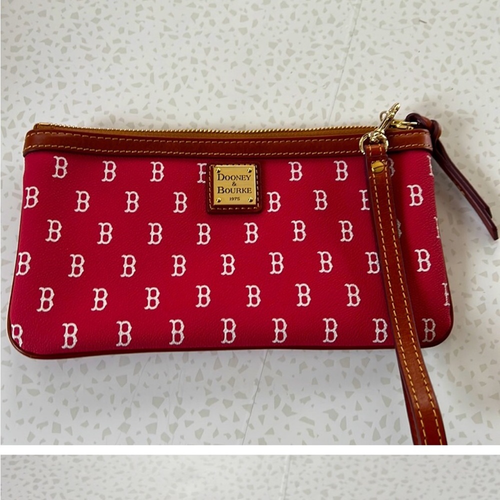 Dooney and Bourke Red Sox wristlet. Brand new reposh